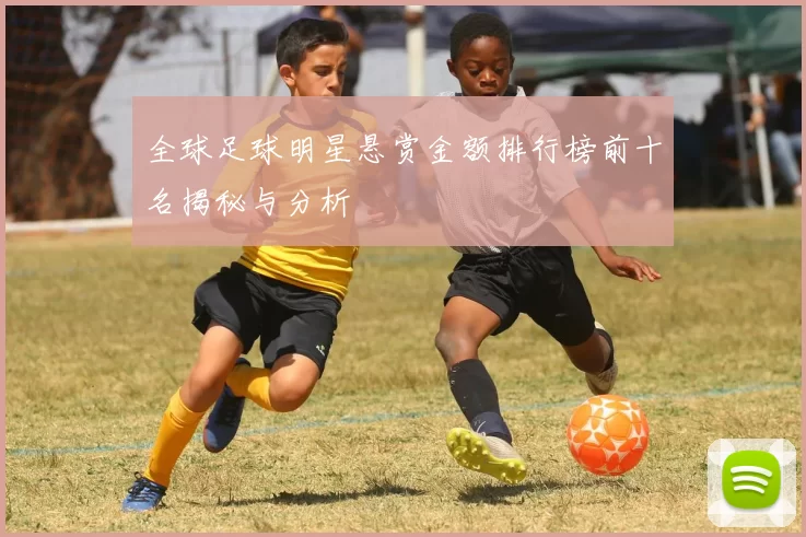 全球足球明星悬赏金额排行榜前十名揭秘与分析