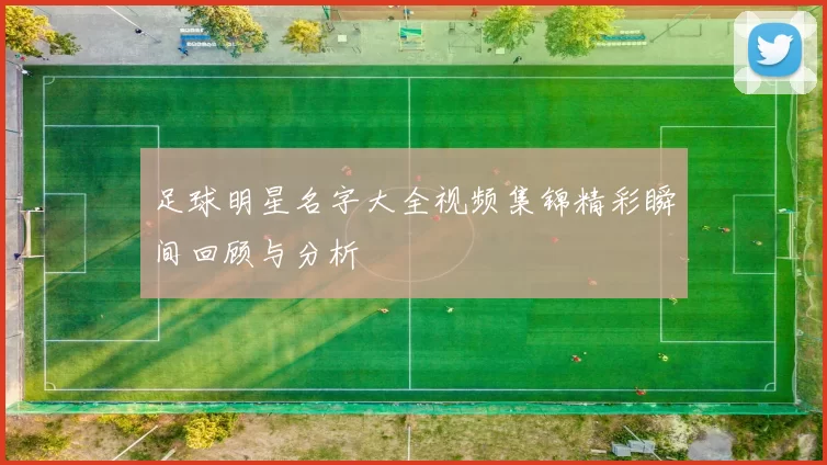 足球明星名字大全视频集锦精彩瞬间回顾与分析